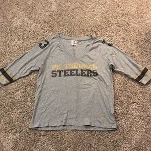 😍 Pink sz S. Pittsburgh Steelers Top